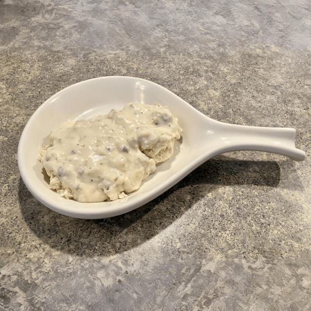 Biscuits & Chorizo Gravy.
